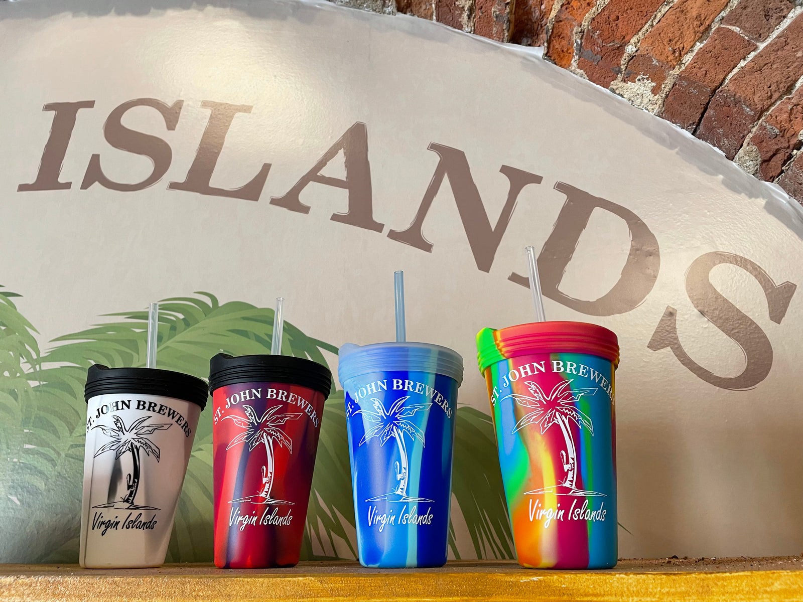 FKBC Logo Sili Pint 16 oz. Assorted Colors - Florida Keys Brewing