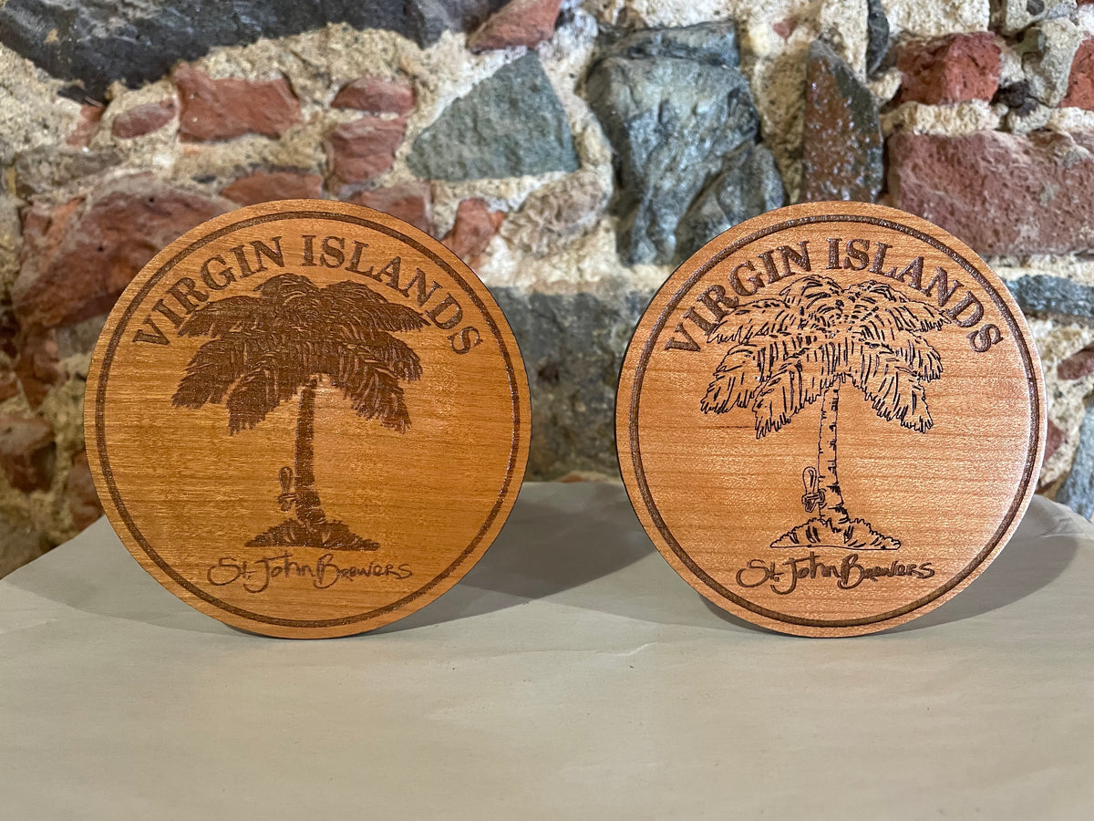 Wood Engraved Coaster