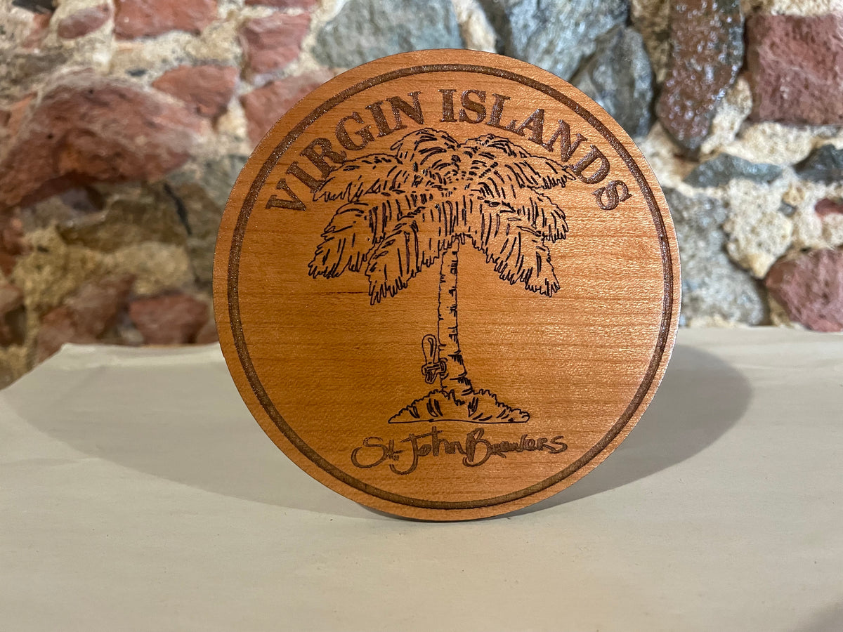 Wood Engraved Coaster